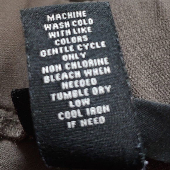 Lane Bryant Brown Pull On Stretchy Pants Size  26 EUC - Picture 10 of 10